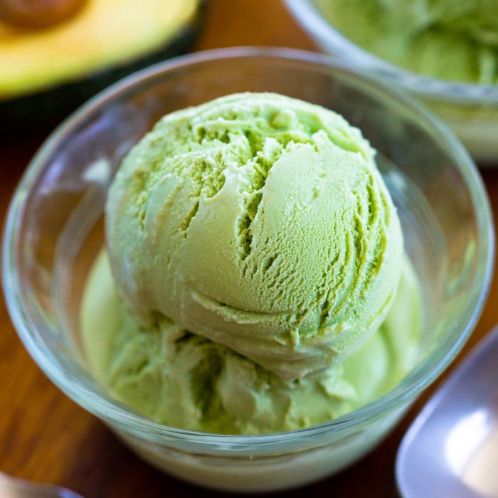 Avocado eis ernährungs-docs